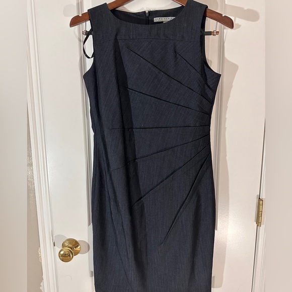 Marc New York by Andrew Marc Denim Dress – Petite Size 10 – Effortlessly Chic! - Picture 1 of 2